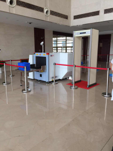 Scanner a raggi X per la sicurezza della cabina a doppia vista dell'aeroporto