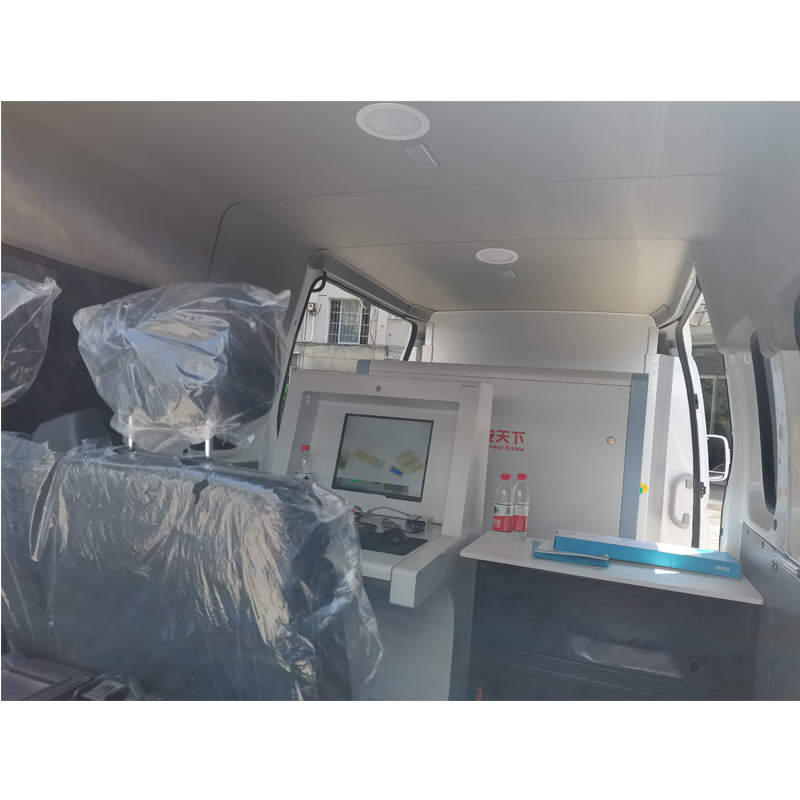 Scanner a raggi X portatile mobile personalizzato su camion